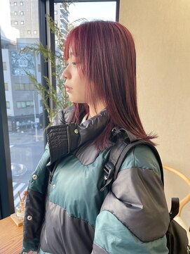 キジ(kiji) カシスレッド / ブリーチなし 〔久屋大通/久屋/丸の内/栄/伏見〕