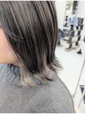 レイヤーボブ×インナーカラー