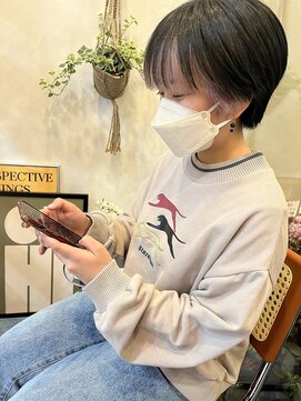 ソワンドゥブレスココ 京都店(soin de brace coco.) フェイスフレーミング　ショートインナー