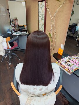 おんくうかん カット&メテオレッドコンクカラー