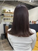 【天神.大名.今泉】ツヤサララベンダーブラウン