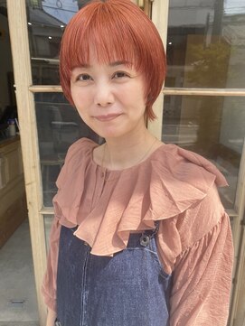 アクビー(AKuBii) ハイトーンマッシュレイヤーショート