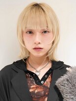 カライングドゥ(ing deux) 大人可愛い20代30代40代黒髪前下がりひし形小顔ボブ