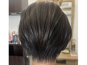 ヘアースペース シャイニング(HairSpace Shining)の写真/ショートヘア初心者にもおススメ☆【Shining】のカット技術で360度美シルエットに…【滋賀/彦根】