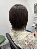 Second   ×　外ハネスタイル