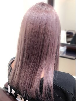 キュアート ヘアアンドメイク(CUART Hair&Make)の写真/≪トレンドのカラーで垢抜けスタイルをご提案≫髪を労りつつ質感・艶感・透明感全てをより美しく☆