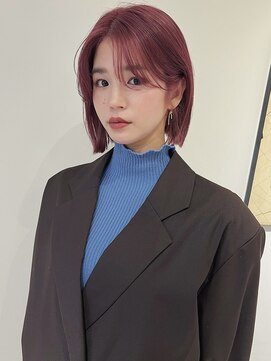 ユー セント(yew scent) 赤髪ボブ