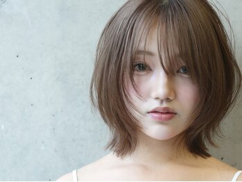 ソロ(soLo)の写真/【柏駅東口7分】《カット+カラー¥7000》白髪染めでも明るくキレイに染まる!ダメージレスなのでツヤ感も◎