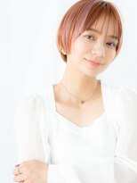 ドクターズサロン LAB 小山店&nbsp;ツヤ髪ピンクベージュ小顔補正カットd小山10代20代