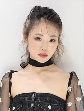 アース 四日市店(HAIR&MAKE EARTH) 抜け感×アップスタイル