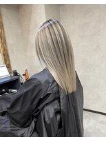 サニー 渋谷(SUNNY)&nbsp;バレイヤージュ、ハイライト、レイヤーカット、ダブルカラー