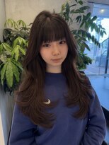 ラヴィズム 長岡店(LUVISM)&nbsp;◎韓国ヘアー顔周りレイヤーダブルカラーおくれ毛前髪長岡/新潟