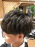 Men's限定 カット+パーマ+TR¥12500