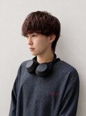 シャドウパーマ×ワインレッド