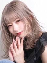 メロウシルフィ(Mellow sylphy)&nbsp;レイヤーカット×シアーグレージュ