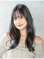 SALONS 関目高殿店 【サロンズ】【9/18NEW OPEN(予定)】 動きのある大人ロング/髪質改善