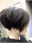 ツーブロックショートスタイル