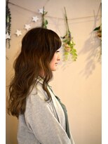 モップアップ(Mop up)&nbsp;ゆるふわグラデーションロング