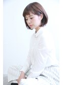 ふんわり柔らかショートボブ