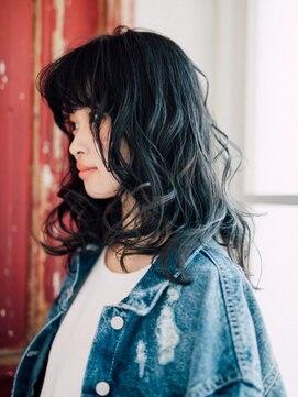 リアン 方南町店(Lian) 鎖骨下セミロングのフェミニン巻き