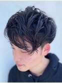 メンズ外国人風パーマ