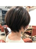 骨格補正ショートボブ丸みくびれ小顔ショート【PARS内山祐志】