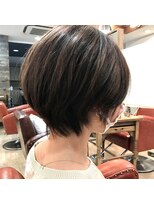 パース(PARS) 骨格補正ショートボブ丸みくびれ小顔ショート【PARS内山祐志】