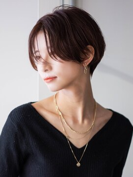 サーカス バイ ビュートリアム 青山(CIRCUS by BEAUTRIUM) マッシュショート 大人可愛いショートヘア 艶カラー 30代40代