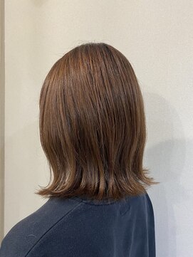 ヘアーアートミュージアム(Hair Art Museum) 大人ピンクブラウン♪