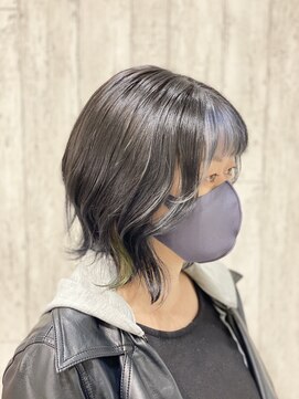 アース オーセンティック 武蔵小山店(EARTH Authentic) バングに艶ブルー♪