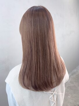 アルバム 池袋(ALBUM) ショコラベージュ_アースカラーくびれヘアツートン_ba380011