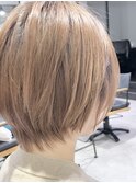 《Mimosa》 丸みショートカット◎ ショートヘア◎