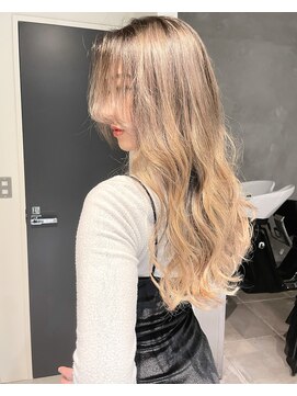 ブルックス 『カット＋ブリーチカラー』new☆YJ-109 BROOKS 【青山/表参道】