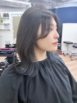 ピープスアンドスー 表参道 渋谷(Peeps&Suu.)&nbsp;大人かわいい/韓国くびれヘア/流し前髪20代30代40代