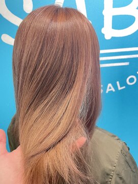 サボ(SABO) ピンクベージュ