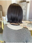 ぱっつんボブ