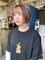 イロプラスソイ(iro + soi)&nbsp;▲オリーブグレージュ ×ボブウルフ▲