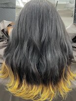 ジエクト カナウ(The Ect canow)&nbsp;裾カラー　イエロー　推しカラー　ロブ