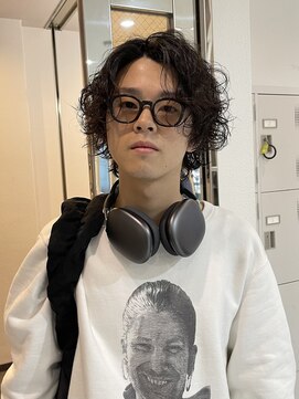 ルイス 喜連瓜破(Luis) メンズ無造作パーマ