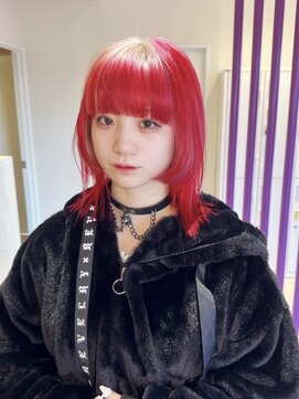 リンダ(Linda) ホワイト×レッド