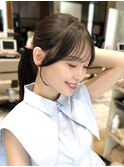 ＊20代30代40代◎小顔シースルー前髪顔まわりレイヤー