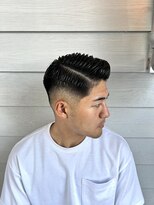 スタンドバーバー 柏(STAND BARBER)&nbsp;カルマパーマ/ベリーショート/ダークアッシュ/ニュアンスパーマ