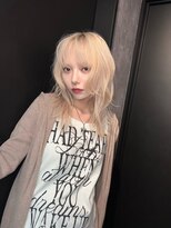 ヌル 原宿店(Null)&nbsp;ウルフ[ウルフカット/ケアブリーチ/エンドカラー]