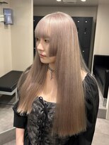 ベレーザ 渋谷(BELEZA)&nbsp;9626艶髪グレーベージュミルクティーアッシュハイトーンカラー