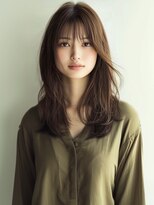 アルトリスト(Altruist Aging×HAIR&SPA)&nbsp;★ダークアッシュ大人ガーリーボブ着物ミディアムレイヤーカット