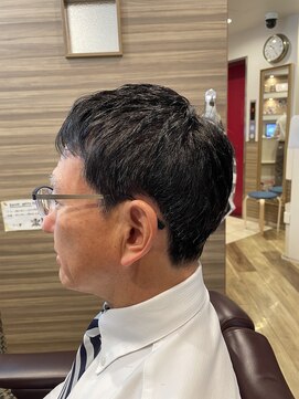 銀座マツナガ 神田店 メンズビジネススタイル黒髪