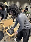 bibito 黒髪　大人のネオソバージュ　くるくるパーマ