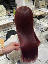 ゼスト フィーノ(ZEST fino) 【平林鼓】髪質改善×チェリーレッドカラー!