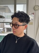 パーラー(PARLOR) オールバックパーマ
