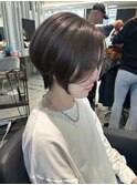 縮毛矯正髪質改善ハイライトレイヤーカット枚方美容室エクステ